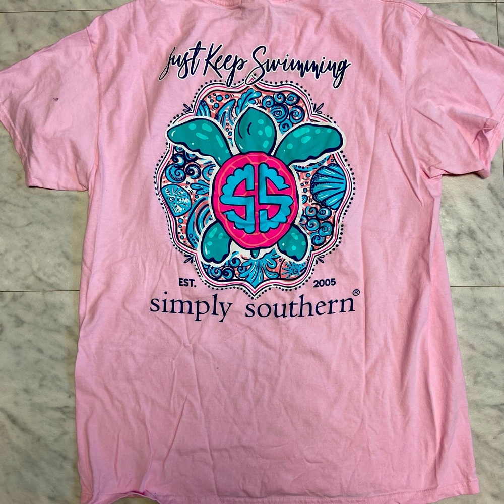 Simply Southern Just Keep Swimming T-shirt